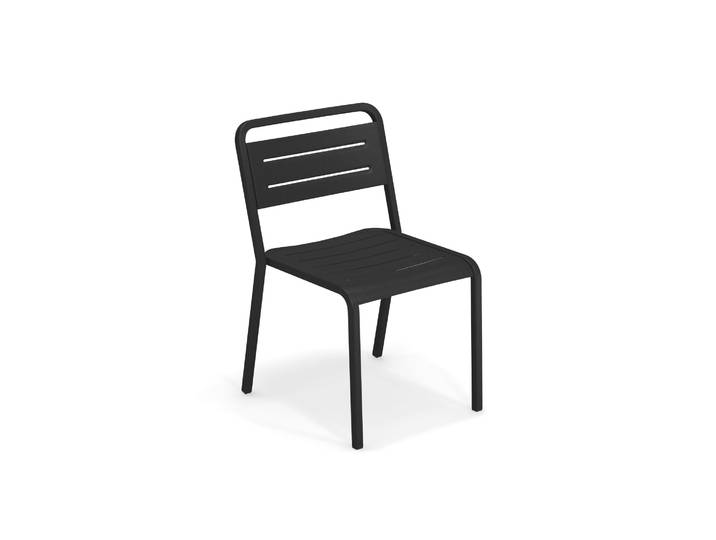 4er Set Emu Urban Stapelstuhl Aluminium