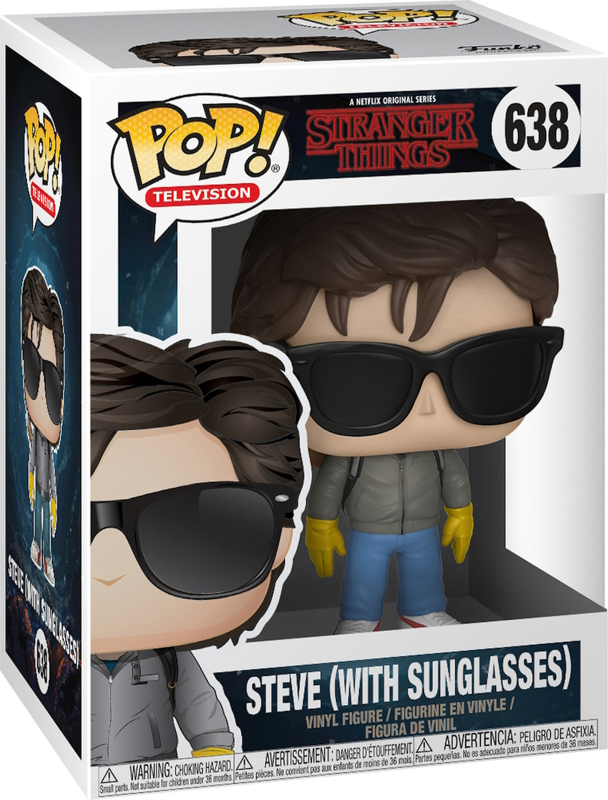 Funko Pop! Vinyl figuur Stranger Things - Steve met zonnebril 638