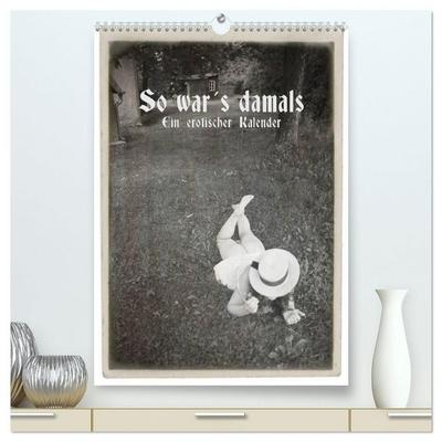 So war´s damals - Ein erotischer Kalender - 2027 (hochwertiger Premium Wandkalender 2027 DIN A2 hoch), Kunstdruck in Hochglanz