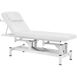 Physa, Massageliege + Massagestuhl, Kosmetikliege elektrisch Behandlungsliege Kosmetikstuhl Tattooliege 150 kg weiss
