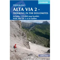 Alta Via 2 - Trekking in the Dolomites, Reisebücher von Gillian Price