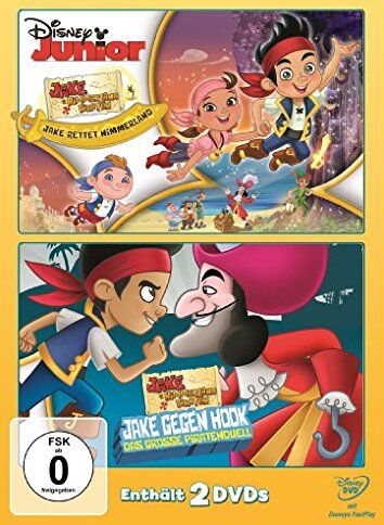 Kelly Ward - Jake und die Nimmerland Piraten - Jake rettet Nimmerland / Jake gegen Hook - Das große ... [2 DVDs] - Preis vom 09.10.2026 07:28:09 h