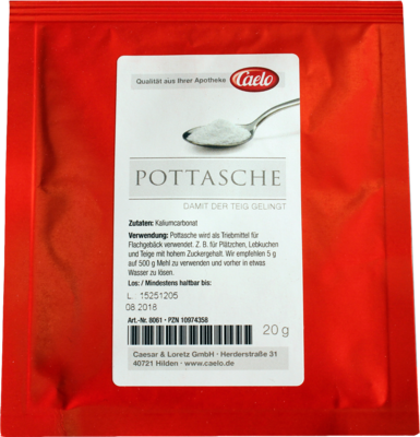 Caesar & Loretz GmbH POTTASCHE Caelo HV-Packung Blechdose 20 g 10974358