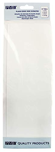 PME PS42 Plain Edge Plastic Zijschraper 10 inch, Wit