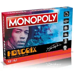 Monopoly Jimi Hendrix Board Game, Advance to Band of Gypsys, Electric Ladyland and Axis Bold as love (2 - 6 Spieler)