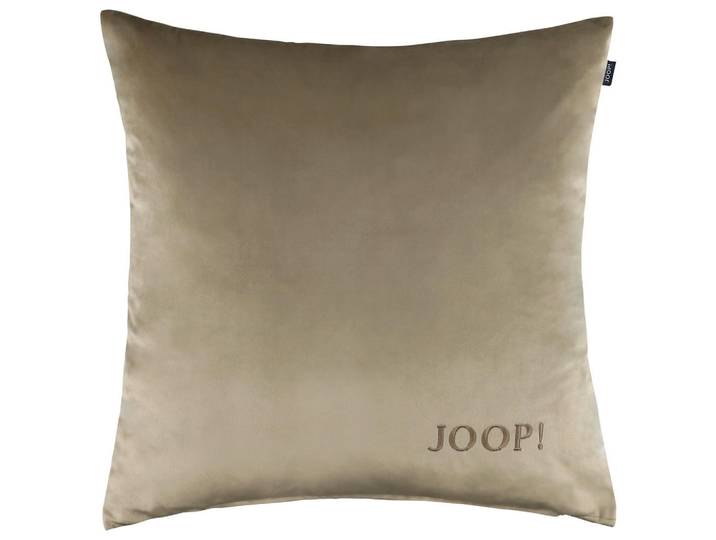 Joop! Kissenbezug, Sandfarben, Beige, Textil, Uni, 45x45 cm, hochwertige Qualität, Heimtextilien, Wohntextilien, Kissenbezug