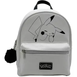 Nomadict, Kindergartentasche, PokÃmon Pikachu Rucksack mit Nintendo Switch Fach : Weiss