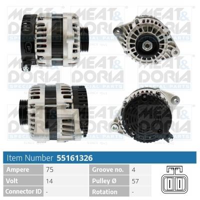 MEAT & DORIA Generator 55161326 für DR