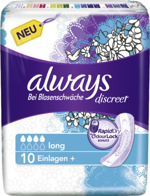 Halajot Einkaufs OHG ALWAYS discreet Inkontinenz Einl.long 10 St 11642782