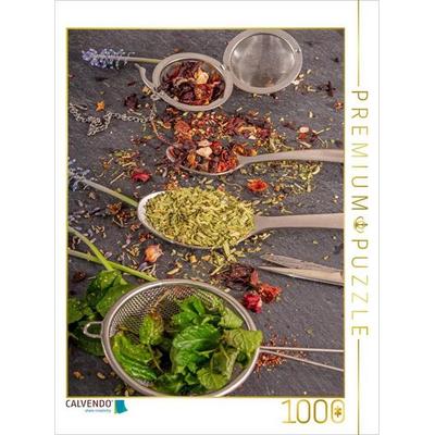 CALVENDO Puzzle Ein Motiv aus dem Kalender Mein Genuss Teemomente | 1000 Teile Lege-Größe 64x48cm Foto-Puzzle für glückliche Stunden
