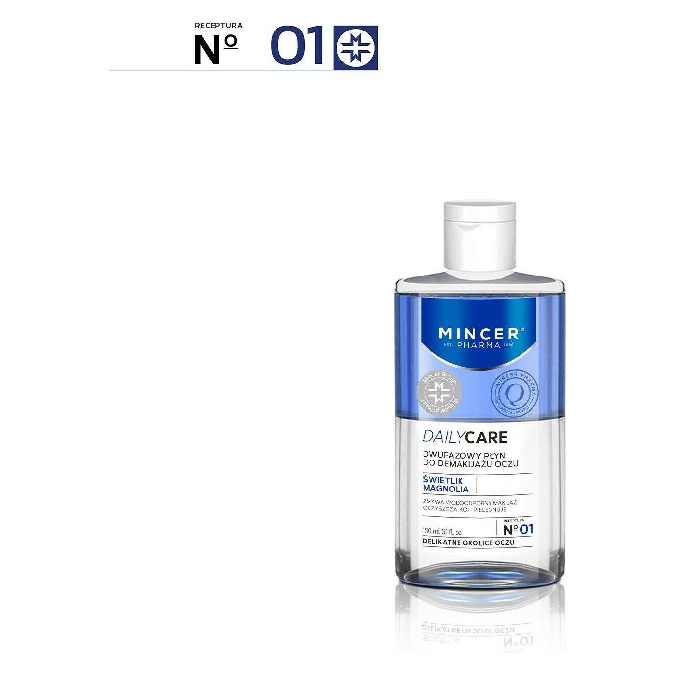 Mincer Pharma Daily Care Two-Phase Eye Make-Up Remover No.01 150Ml (Make-Up Entferner, 150 ml) (MIN-599244)