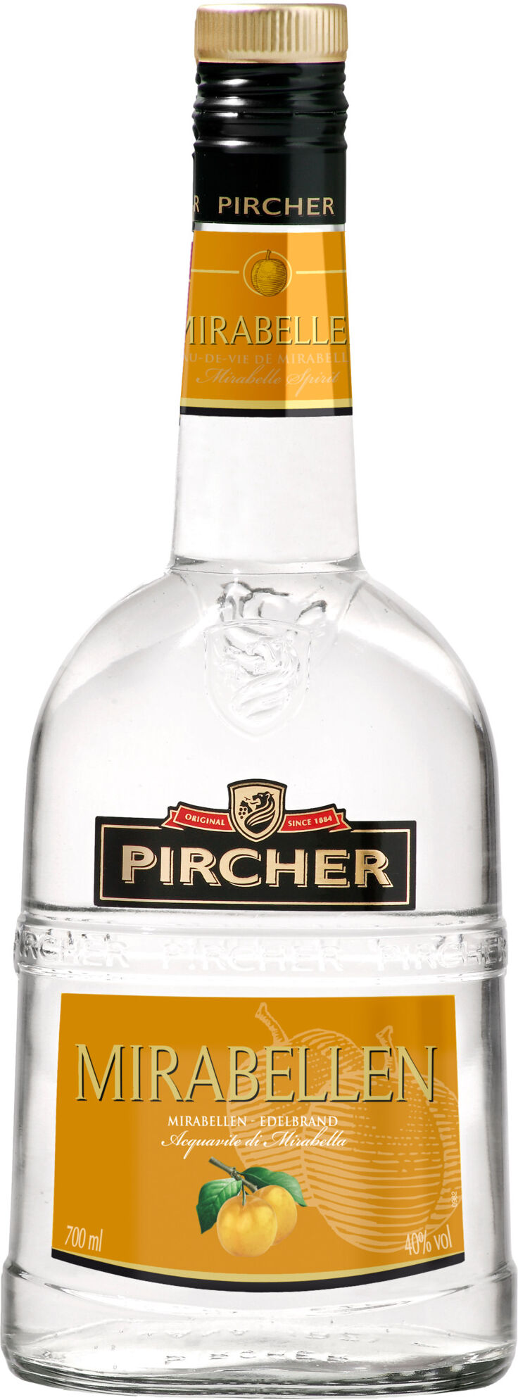 PIRCHER Mirabellen Edelbrand 40% Vol