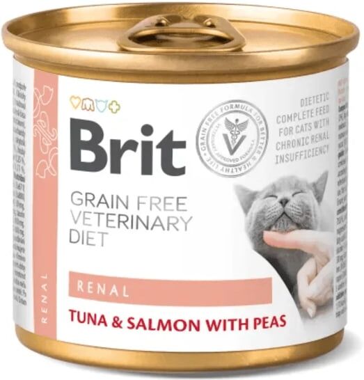 Brit Veterinary Cat Renal 6 uds x 200g