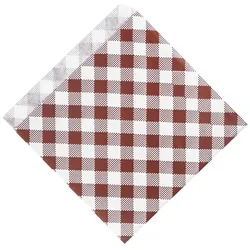 VEPATIM 500x Hamburgerbeutel KARO 14 x 14 cm oben und 1x seitlich offen