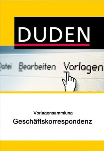 Duden Vorlagensammlung - Geschäftskorrespondenz Mac OS 3411904283