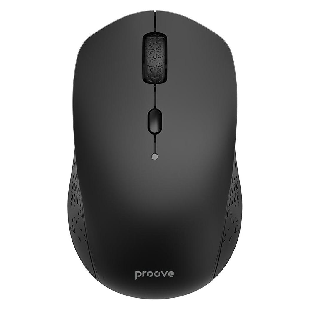 Proove Wireless Mouse Sweeper, 800DPI - 1600DPI, BT / Wi-Fi, Black (Kabellos) (65706933)