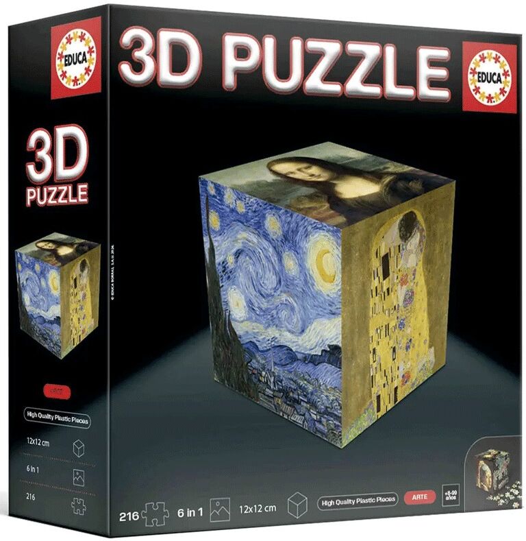 EDUCA BORRAS 3D Puzzle Artistique - Educa