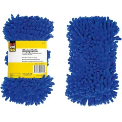 5x Easy Work Reinigungsschwamm Microfaser, Reinigungsutensil, Blau