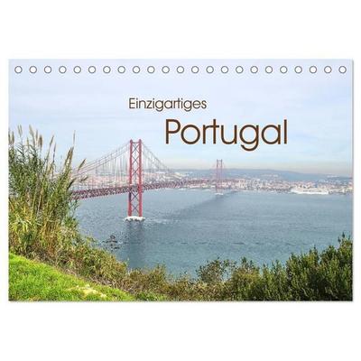Einzigartiges Portugal (Tischkalender 2027 DIN A5 quer), CALVENDO Monatskalender