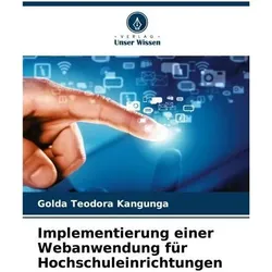 Kangunga:Implementierung einer Webanwen, Schulbücher von Golda Teodora Kangunga