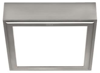 OPPLE PALLAS LED plafondlamp, vierkant, RVS, 2700 K, 1050 lm