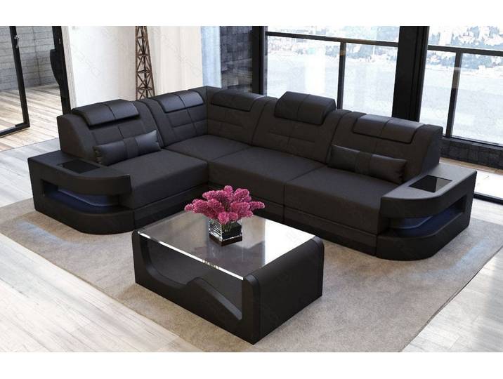 Stoff Ecksofa Como L-Form