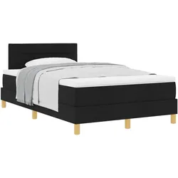 vidaXL, Boxspringbett, Qutenetta (Linien-Design) (120 x 190 cm)