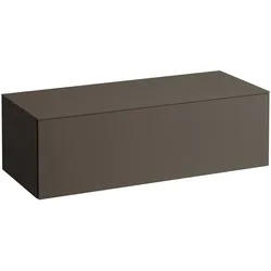 Laufen Schubladenelement ILBAGNOALESSI, Dunkelbraun, 1200x500x370 mm, 1 Schublade mit versteckten Griffen, Vollauszug, Soft-Close