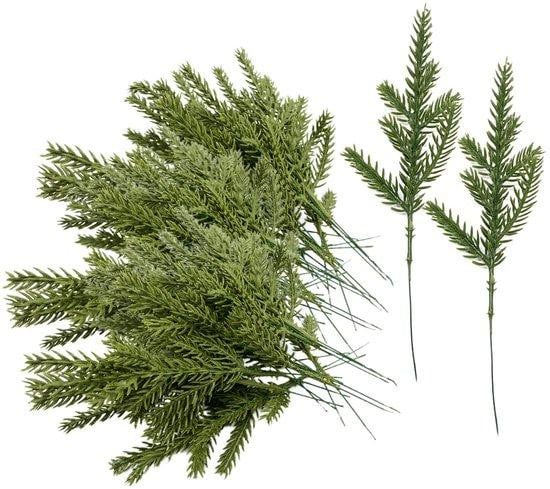 Unyqoos Kerstdecoratie Kunstmatige Dennengroen Takken