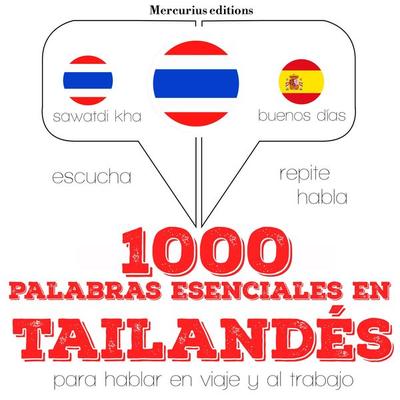 1000 palabras esenciales en tailandés - JM Gardner, Audio, 9782821119048