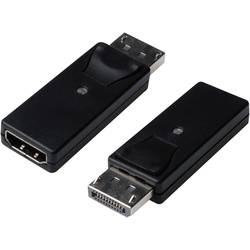Digitus AK-340602-000-S DisplayPort / HDMI Adapter [1x DisplayPort Stecker - 1x HDMI-Buchse] Schwarz