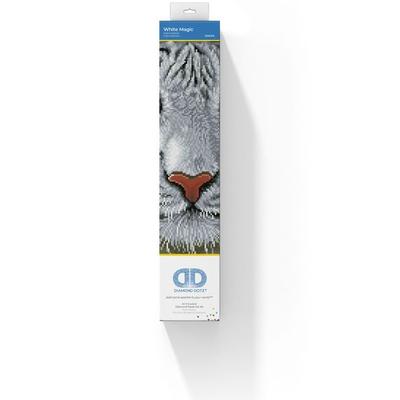 DIAMOND DOTZ - Diamond Painting Weisser Tiger