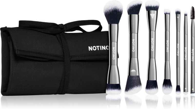 Notino Dual-End Make-Up Brush Set brush set 7 pc