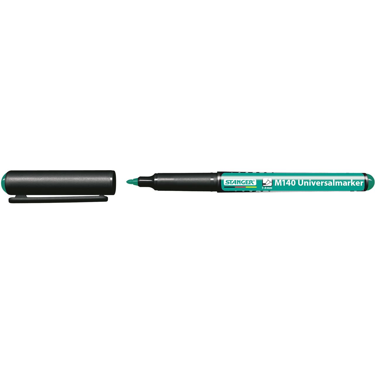 STANGER Universal M140 Permanentmarker grün 0,5 mm, 1 St.