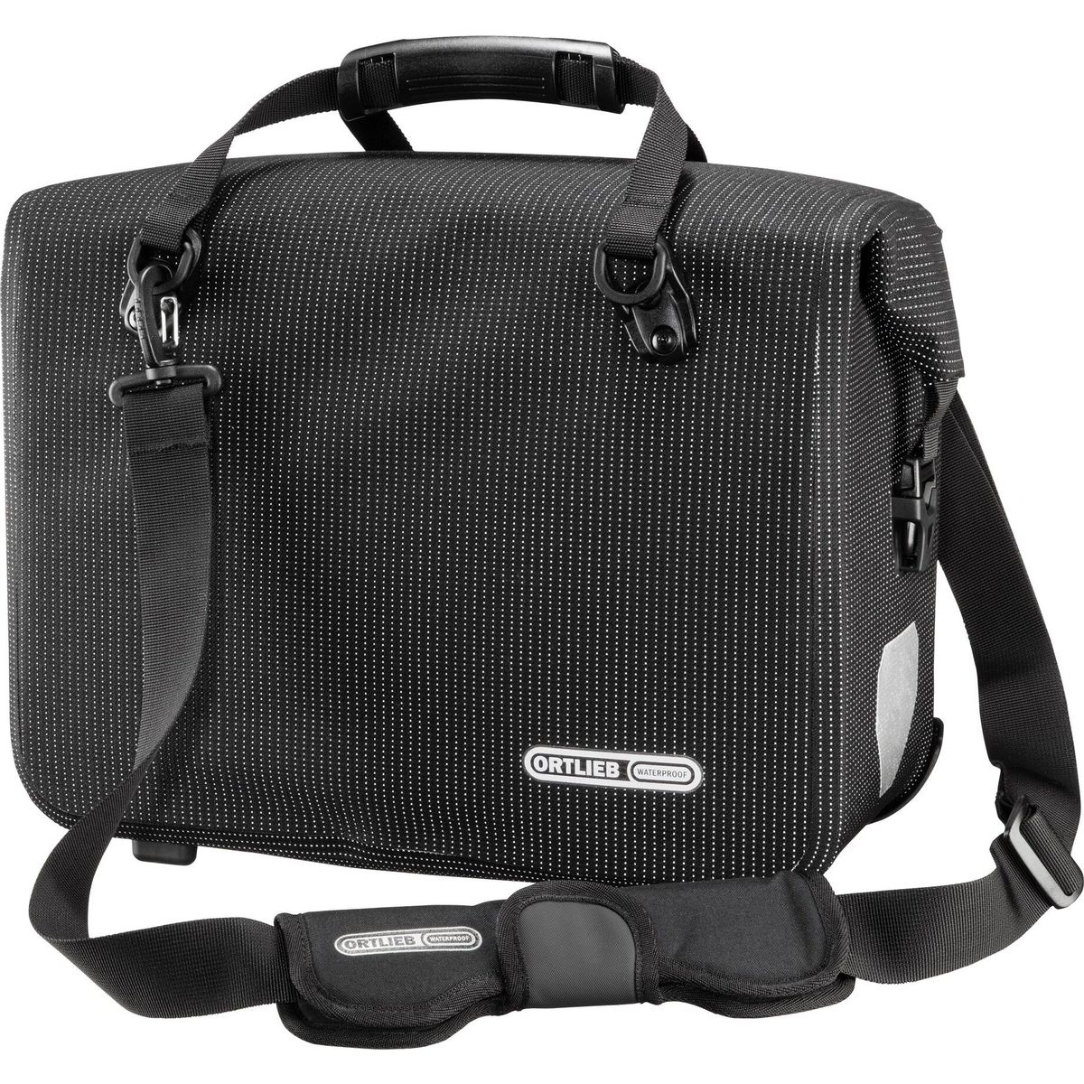 Ortlieb Office-bag High-vis 21L black reflective 21L F70971