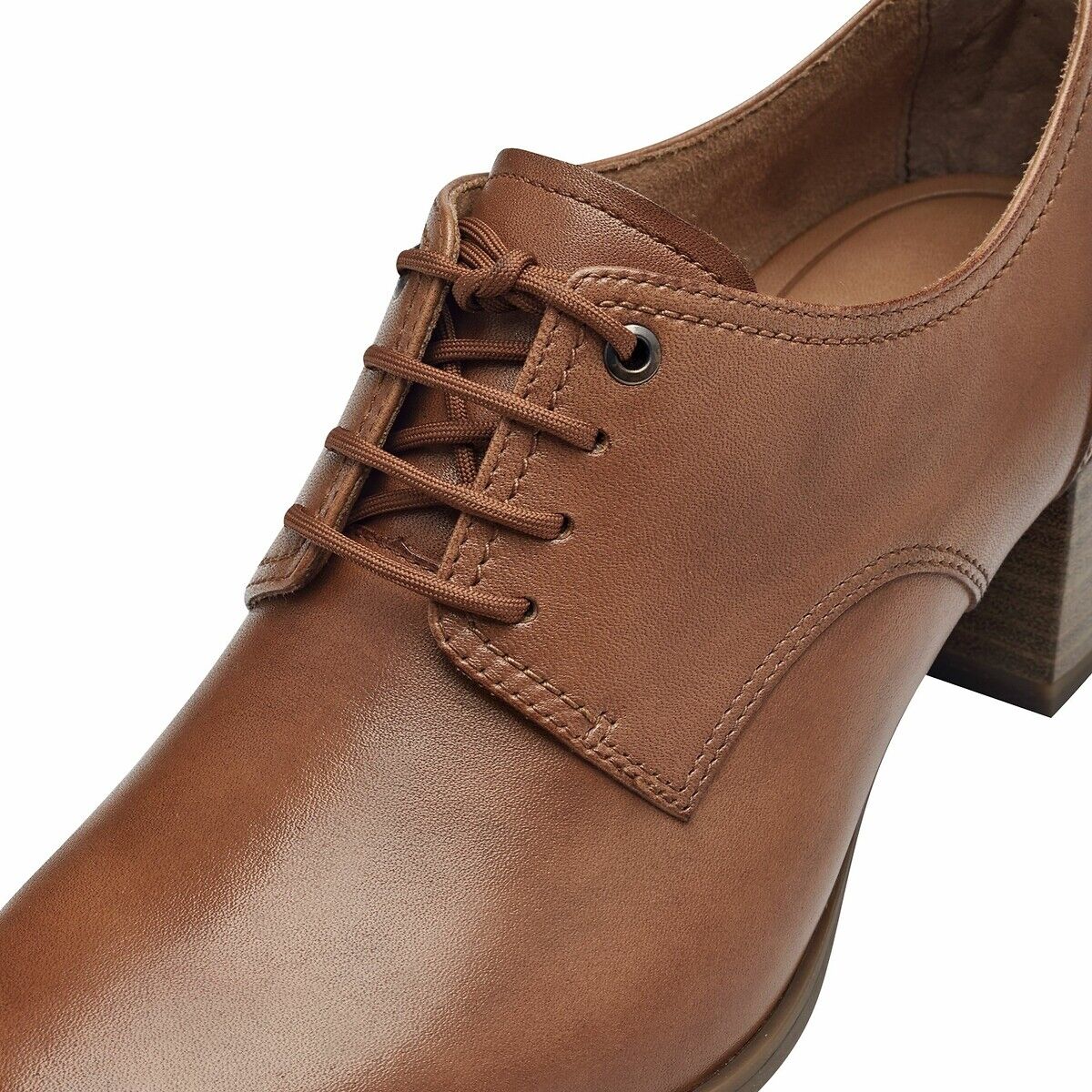 TAMARIS Derbies richelieu à talon, cuir