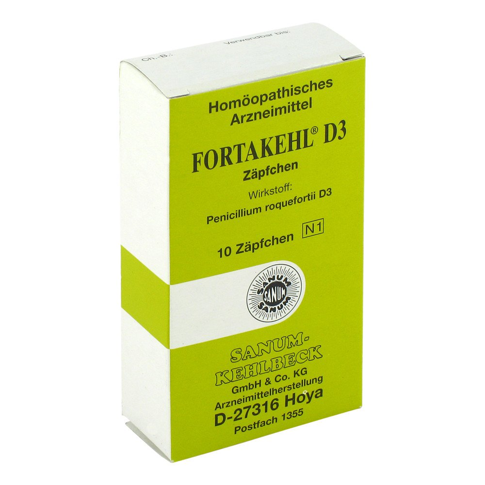 SANUM-KEHLBECK GmbH & Co. KG Fortakehl D3 Suppositorien 04456984