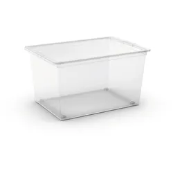 Box CLEAR XL (BHT 55x30,50x38,50 cm) - weiß - BHT 55x30,50x38,50 cm