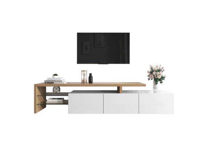 Fine Life Pro TV-Schrank Lowboard / TV‑Schrank / TV‑Lowboard mit praktischer Stauraum