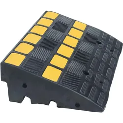 Moravia, Verkehrstechnik, MORION Bordstein-Rampe Gummi 360 x 600 x 150 mm