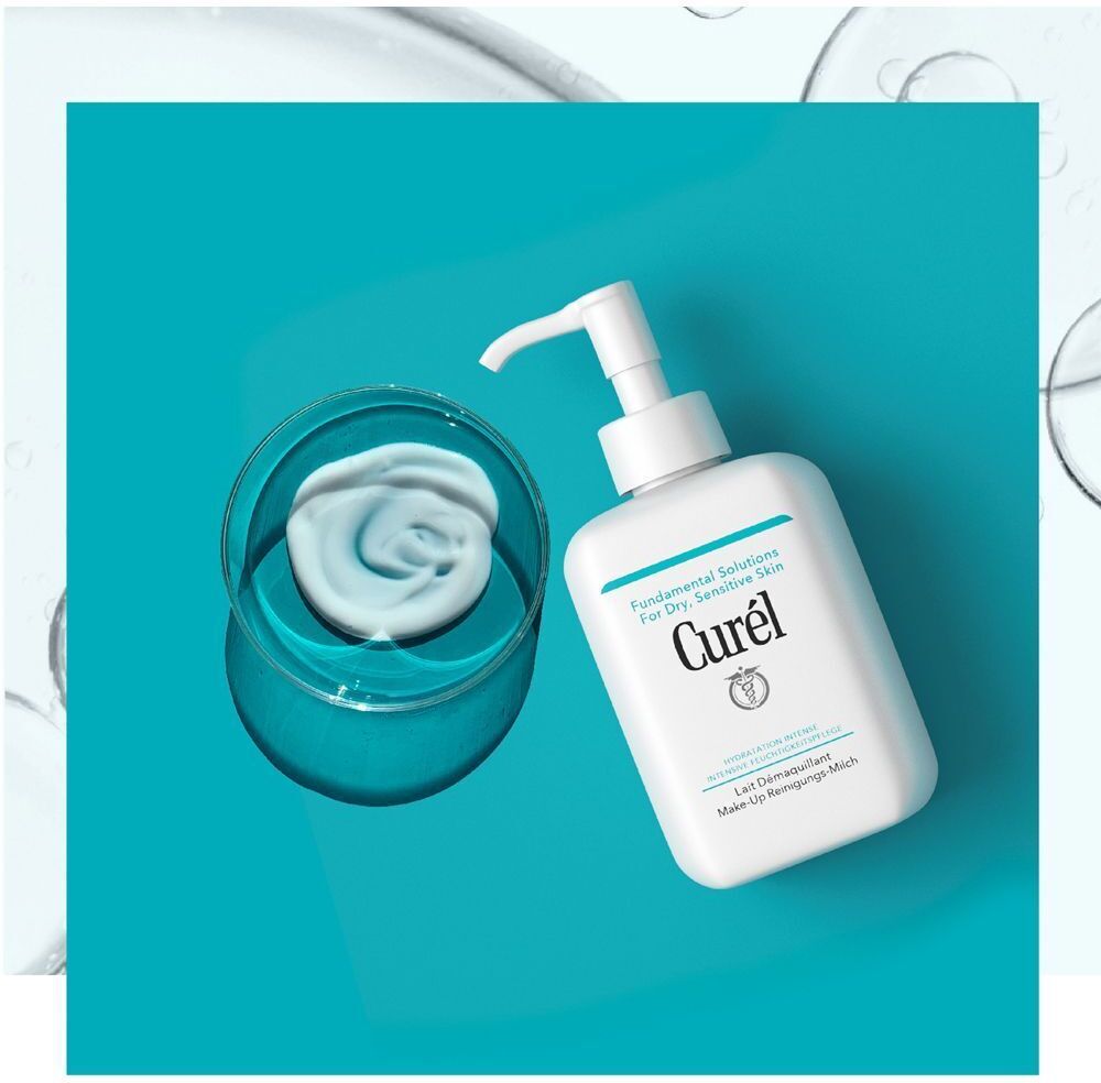 Curel Make-Up Reinigungs-Milch 2x 2x200 ml Milch
