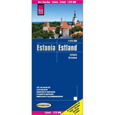 Reise Know-How Landkarte Estland / Estonia (1:275.000), Sonstige von Reise Know-How Verlag Peter Rump, Reise Know-How Verlag Peter Rump GmbH,