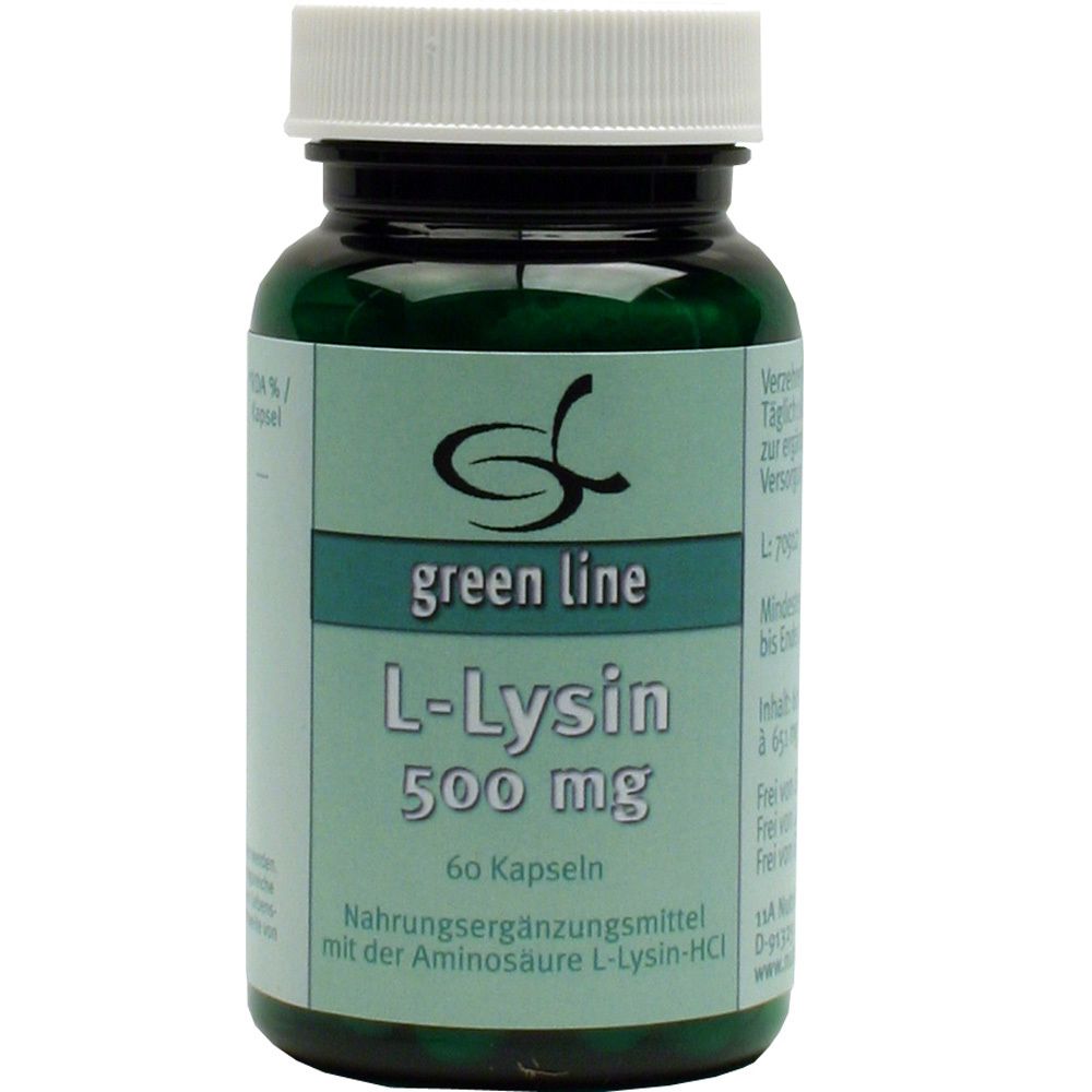 L-Lysin 500 mg Kapseln 60 St