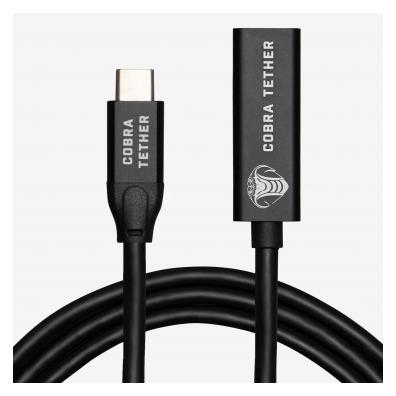 Cobra CobraTether USB-C Extention 5m Black (5 m, USB 3.2 Gen 1) (A1000194)