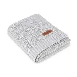 Sensillo, Decke, KOC ELVA 80X100 LIGHT GREY (100 x 80 cm)