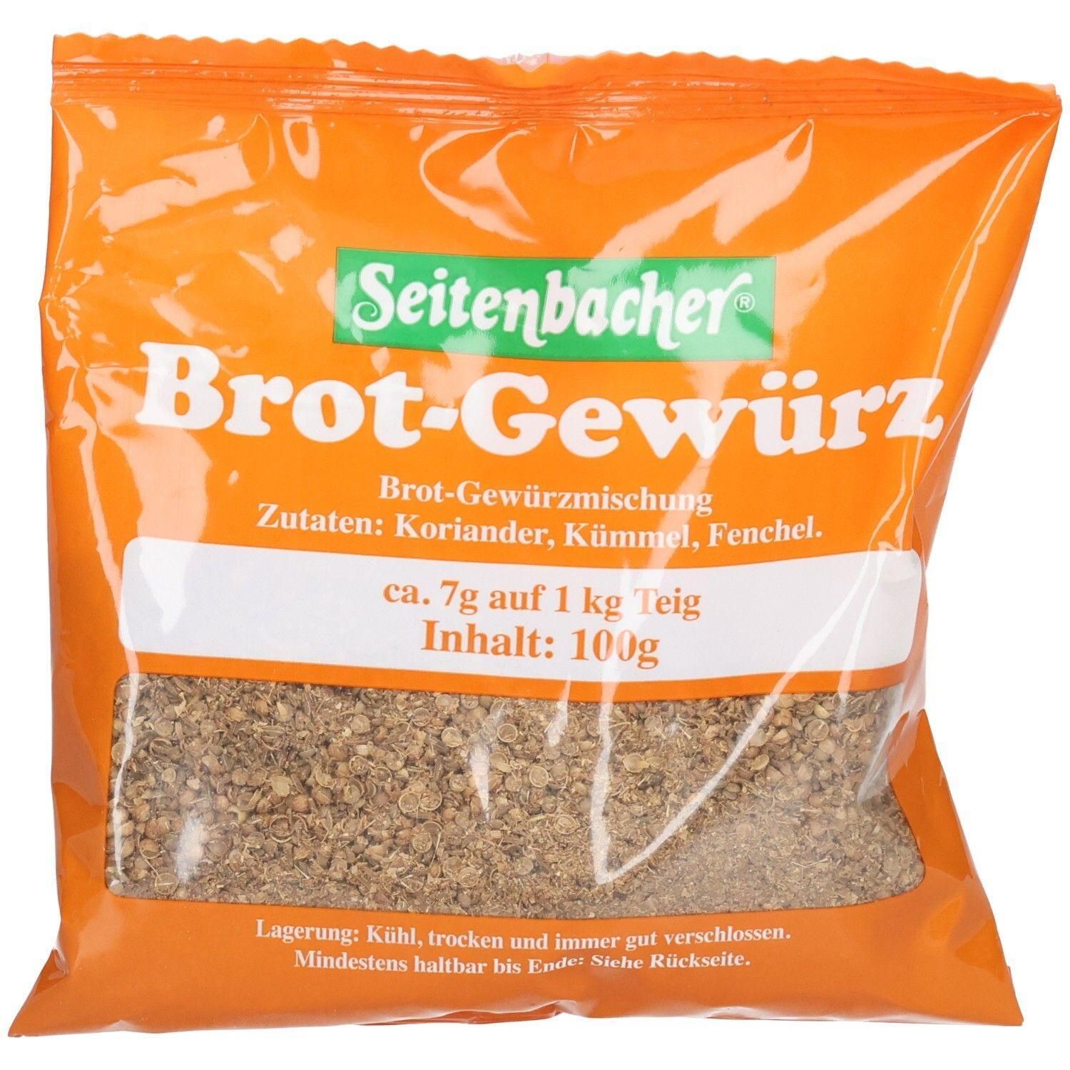 Seitenbacher Brotgewürz, 100g x4 4x100 g