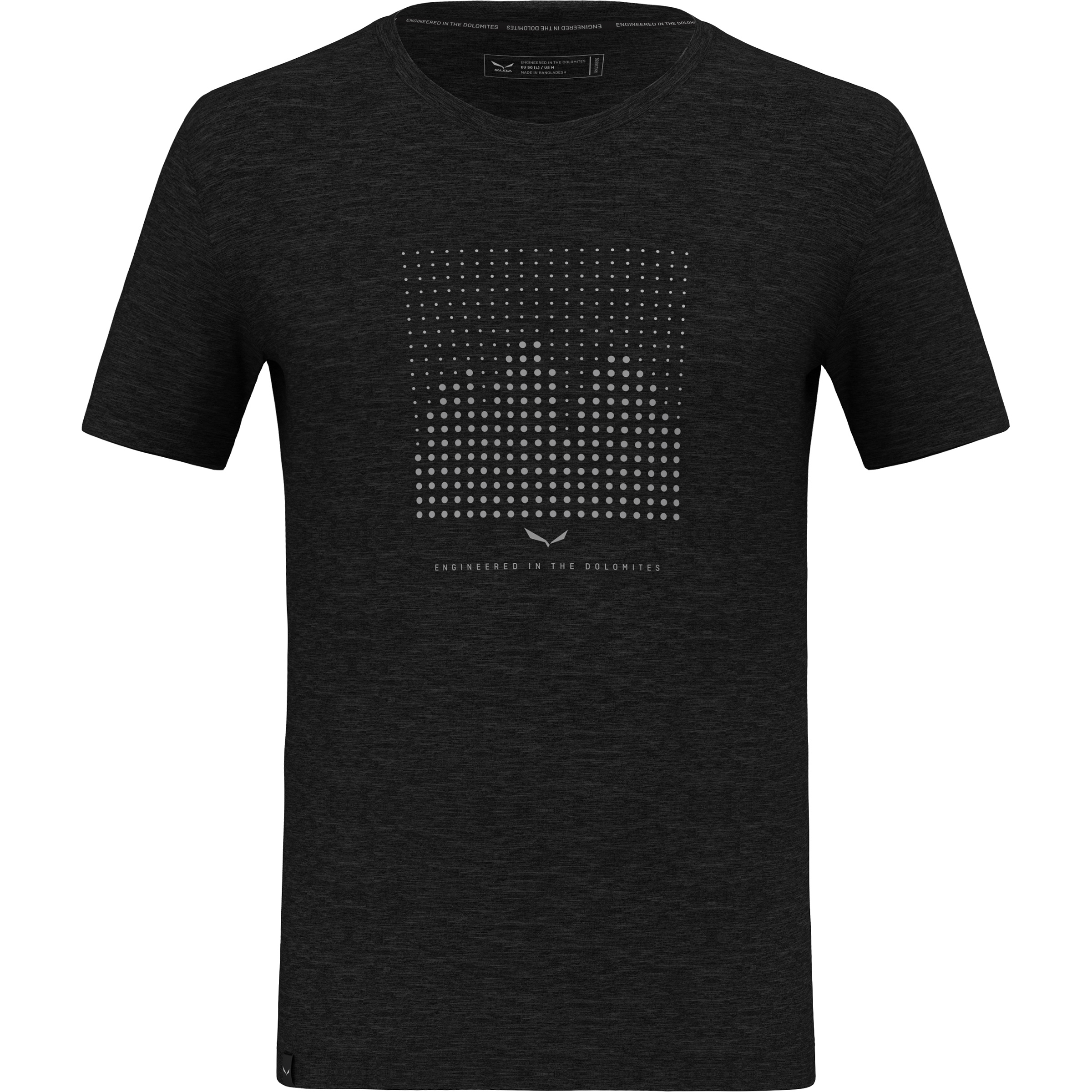 Salewa Eagle Dotted MTN AM Herren T-Shirts schwarz Größe S Trekking Atmungsaktiv