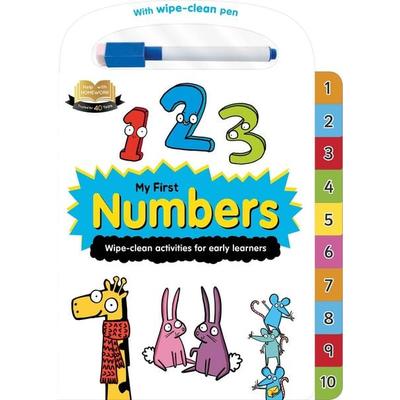 Help with Homework: My First Numbers-Wipe-Clean Activities for Early Learners, Gebundene Ausgabe von Igloobooks, Igloo Books, 978-1-80108-781-0