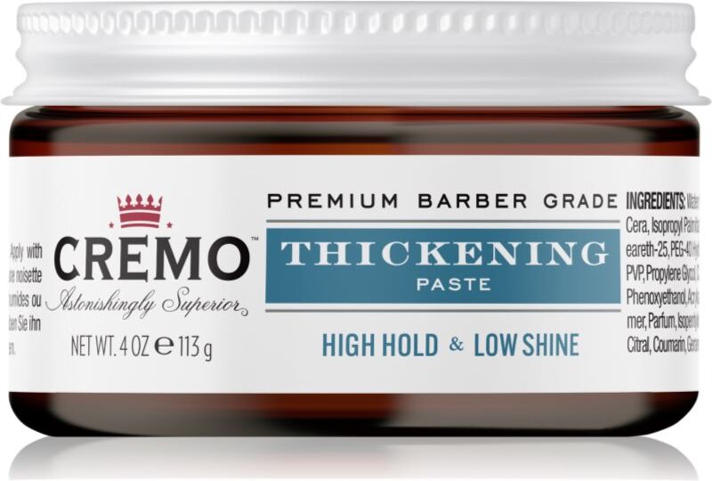 Cremo Hair Styling Paste Thickening pâte de définition 113 g