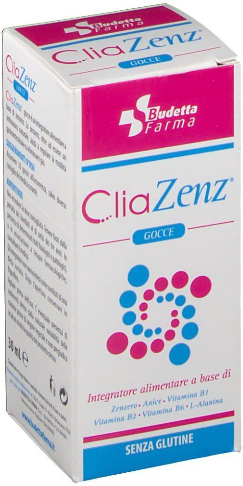 BUDETTA FARMA Srl Budetta Farma, CliaZenz Gocce, 30 ml